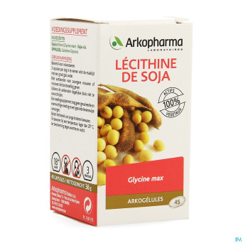 Arkogelules lecithin soja vegetal    45