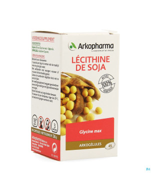 Arkogelules lecithin soja vegetal    45