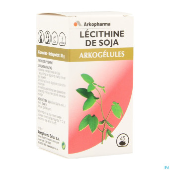 Arkogelules lecithin soja vegetal    45