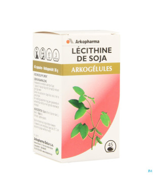 Arkogelules lecithin soja vegetal    45