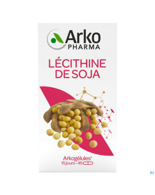 Arkogelules lecithin soja vegetal    45