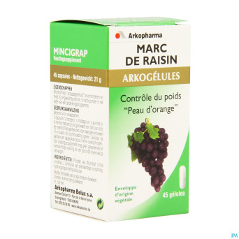 Arkogelules mincigrap vegetal    45
