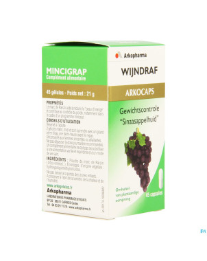 Arkogelules mincigrap vegetal    45
