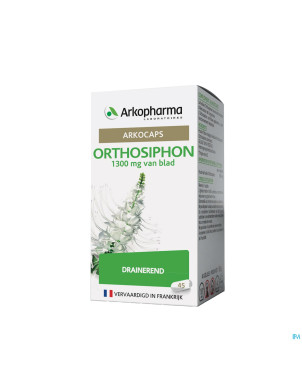 Arkogelules orthosiphon vegetal    45