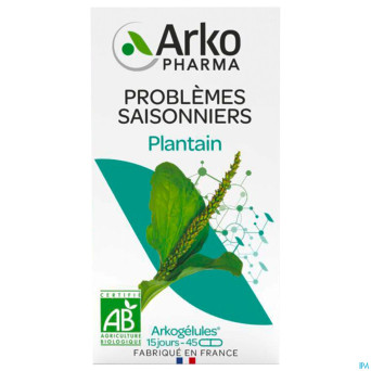 Arkogelules plantain vegetal    45