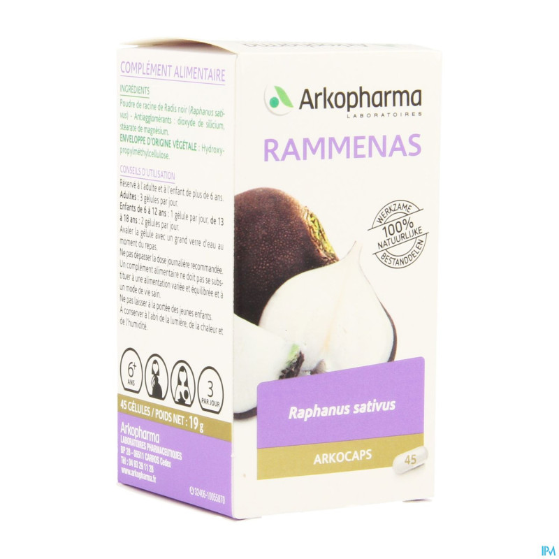 Arkogelules radis noir vegetal    45