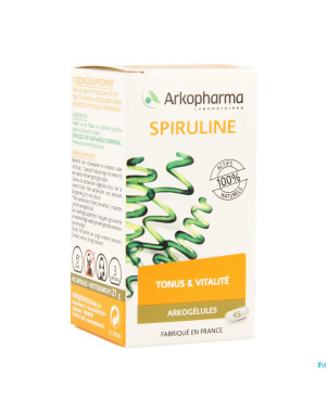 Arkogelules spiruline vegetal    45