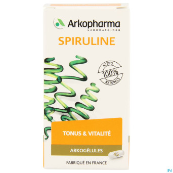 Arkogelules spiruline vegetal    45