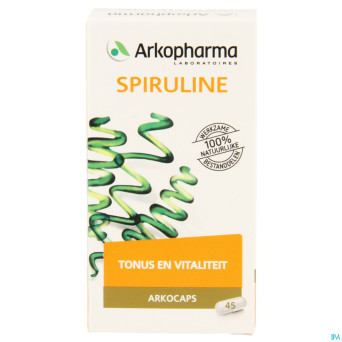 Arkogelules spiruline vegetal    45