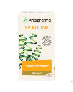 Arkogelules spiruline vegetal    45