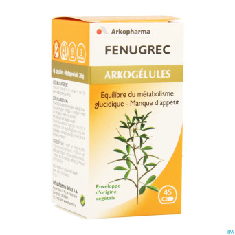 Arkogelules fenugrec vegetal    45