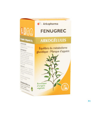 Arkogelules fenugrec vegetal    45