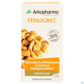 Arkogelules fenugrec vegetal    45