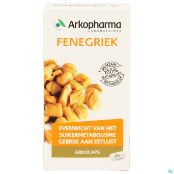 Arkogelules fenugrec vegetal    45