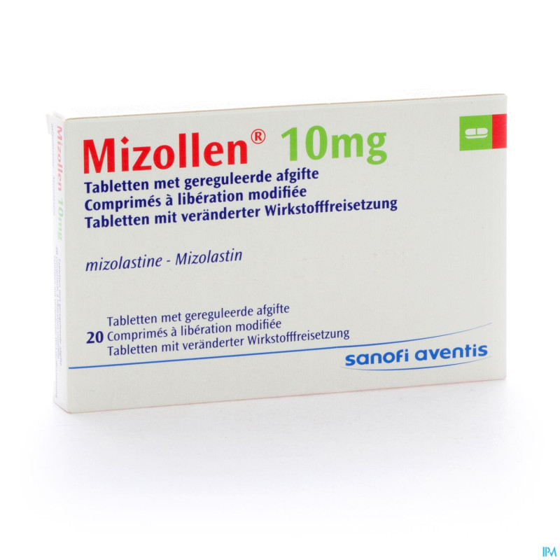 Mizollen comp 20 x 10 mg