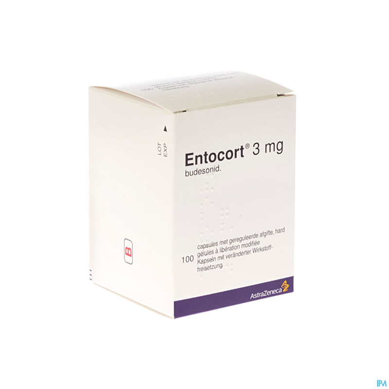 Entocort caps 100 x 3 mg