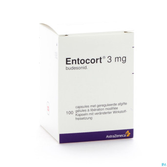 Entocort caps 100 x 3 mg