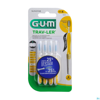 Gum proxabrush travel tap xfine    4    1514