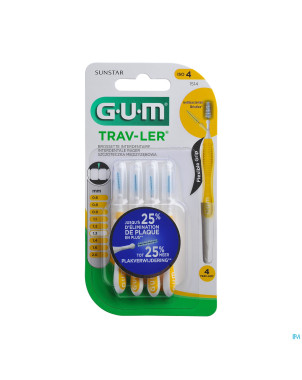 Gum proxabrush travel tap xfine    4    1514