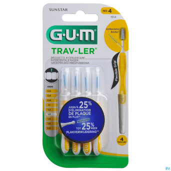 Gum proxabrush travel tap xfine    4    1514