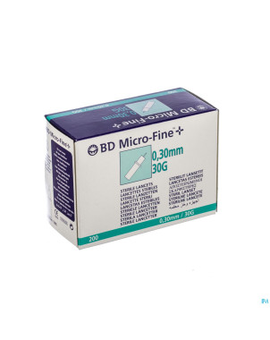 Bd microfine+ lancette 30g    200 326479
