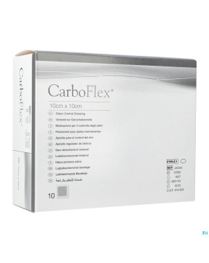 Carboflex pans abs.n/adh 10x10cm 10