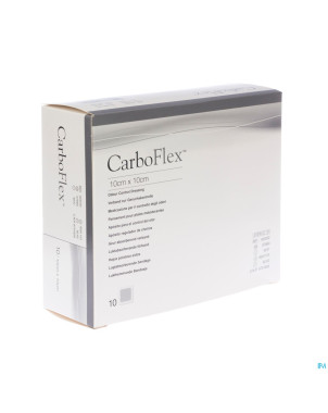 Carboflex pans abs.n/adh 10x10cm 10