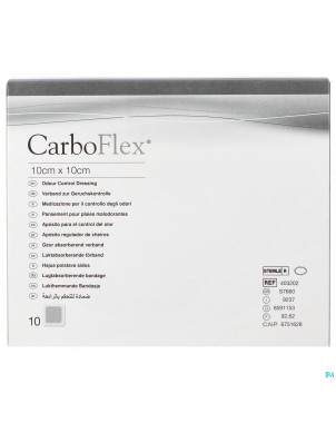 Carboflex pans abs.n/adh 10x10cm 10