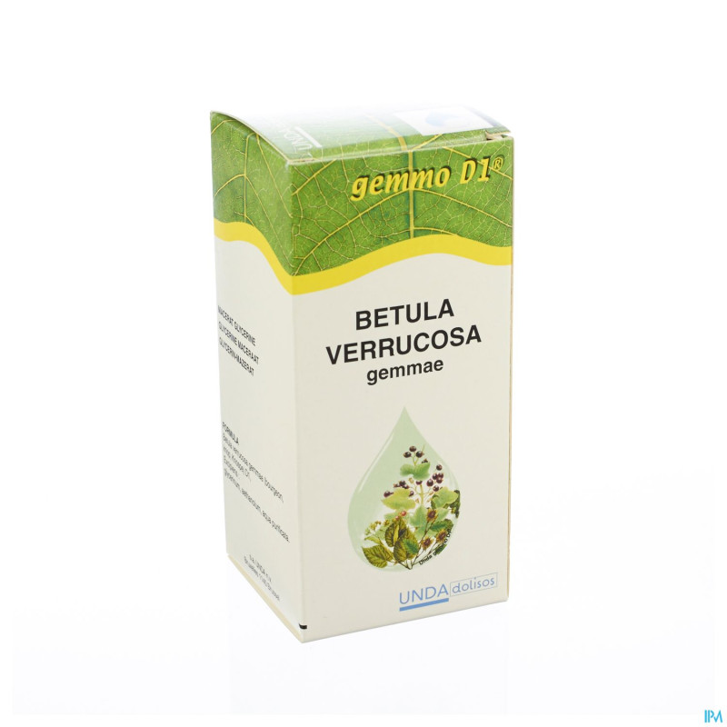 Betula ver.gem. gemmo d1 125ml boiron