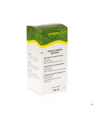 Ficus carica gemmo d1    125ml boiron