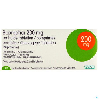 Buprophar 200 mg drag 30 x 200 mg