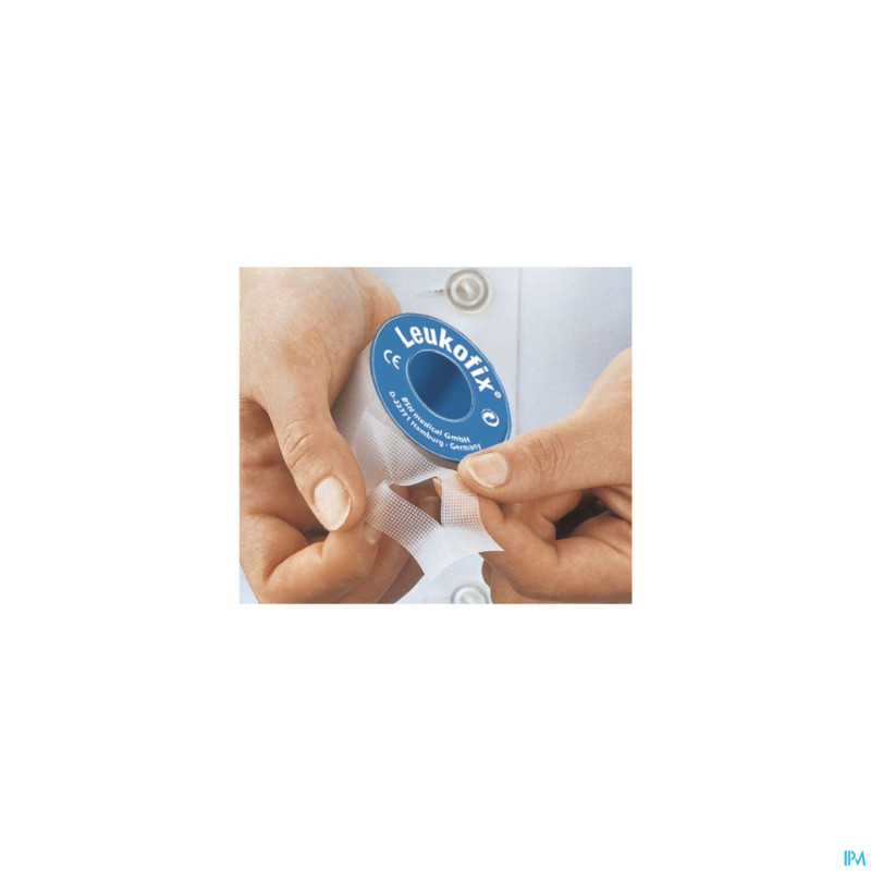 Leukofix rouleau sparadrap transp 1,25cmx9,2m 24