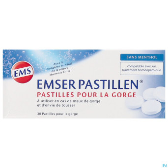 Emser pastille sans menthol   30