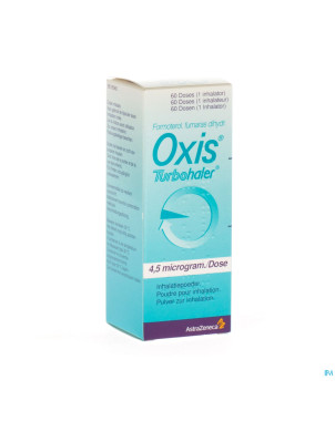 Oxis turbohaler 4,5 mcg inhal 60 dos