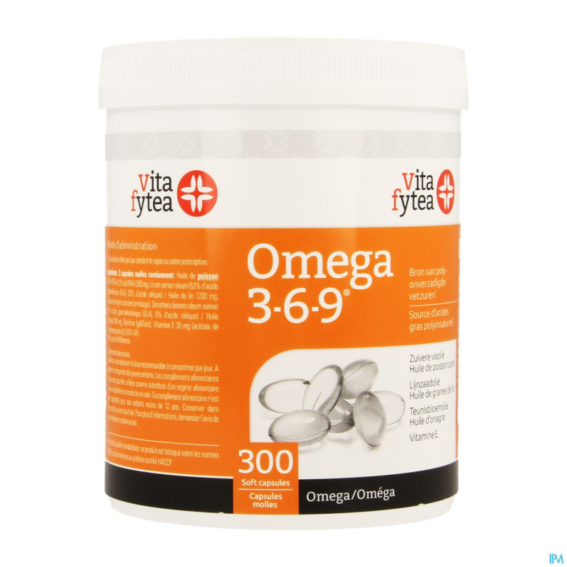 Vitafytea omega 3 6 9    softcaps 300