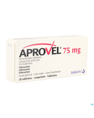 Aprovel comp 28x 75mg