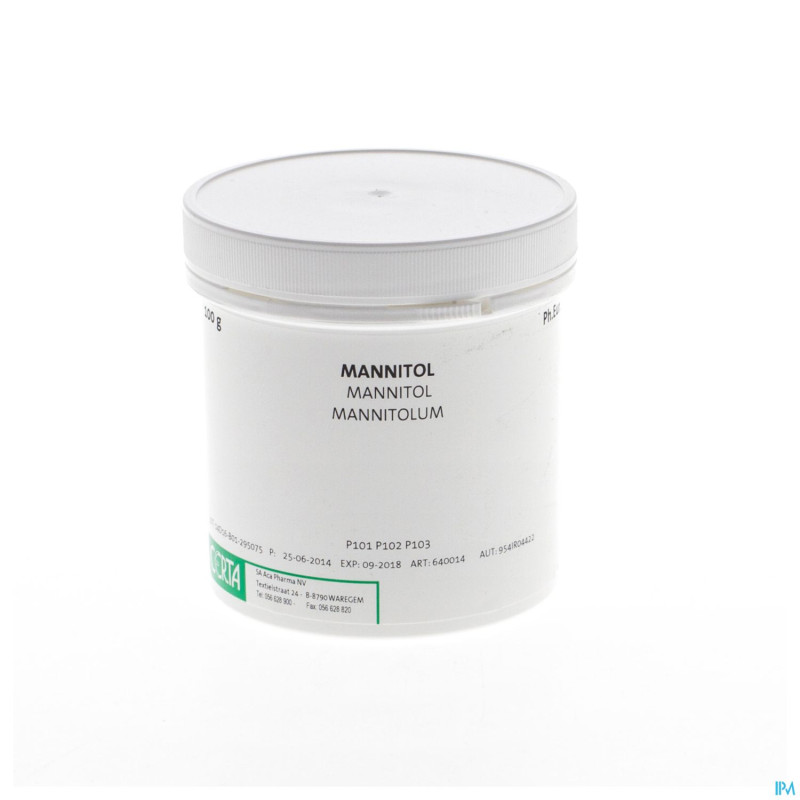 Mannitol ph.eur vrac    100g certa