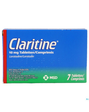 Claritine comp 7 x 10 mg