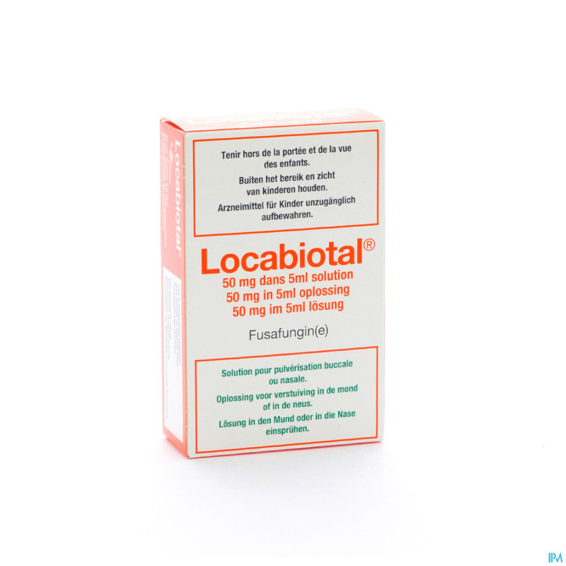 Locabiotal 1% fl sol 5 ml