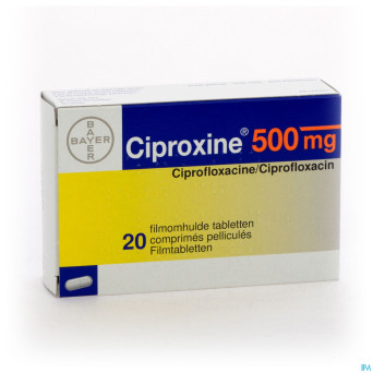 Ciproxine 500 comp  20 x 500 mg