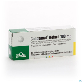 Contramal retard 100 mg comp 30