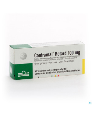 Contramal retard 100 mg comp 30