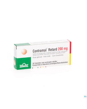 Contramal retard 200 mg comp 20