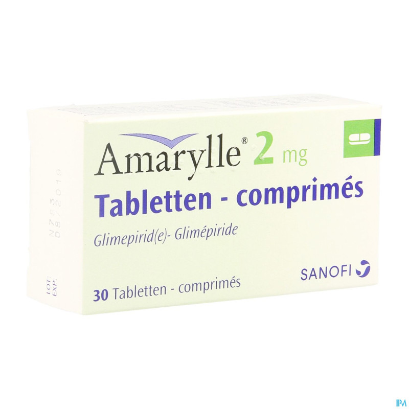 Amarylle tabl 30 x 2 mg