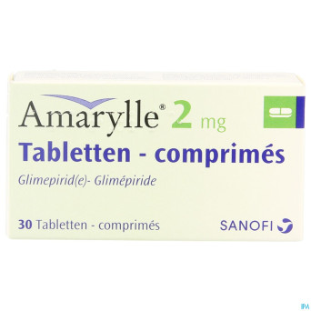 Amarylle tabl 30 x 2 mg