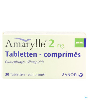 Amarylle tabl 30 x 2 mg