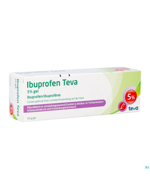 Ibuprofen teva gel tube 50g