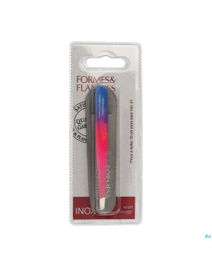 Formes&flammes  97 pince epil carres inox