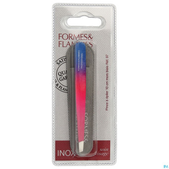 Formes&flammes  97 pince epil carres inox
