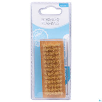 Formes&flammes 200 brosse ongles nylon